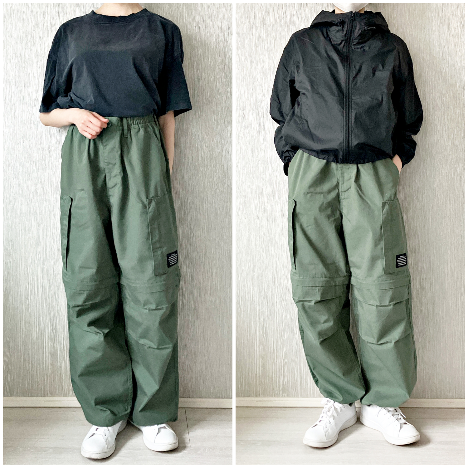 GU(ジーユー)のおすすめパンツ「2WAYヘリクルーパンツ UNDERCOVER」