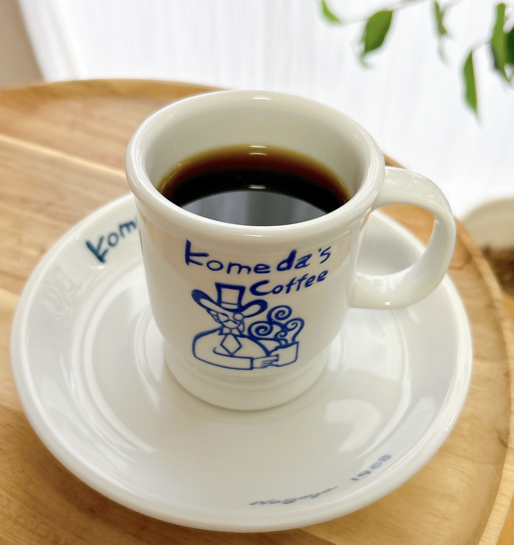 コメダ珈琲店のおすすめ雑貨「コーヒーカップ&ソーサー」