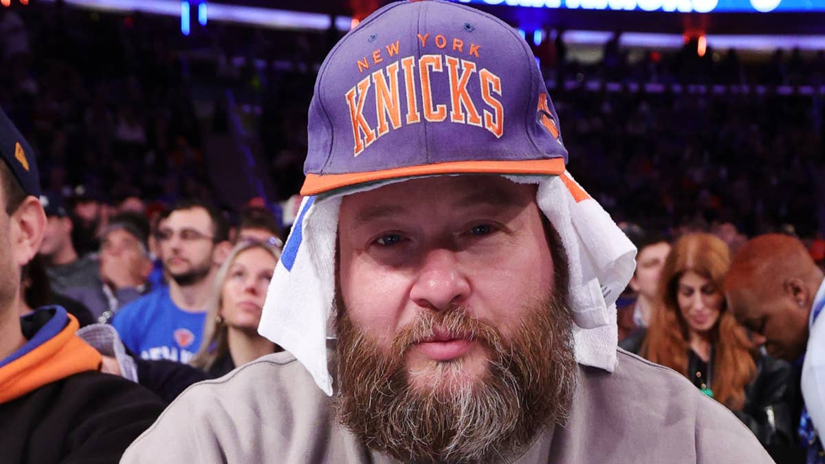 Action Bronson might be enjoying this Knicks season more than anyone.