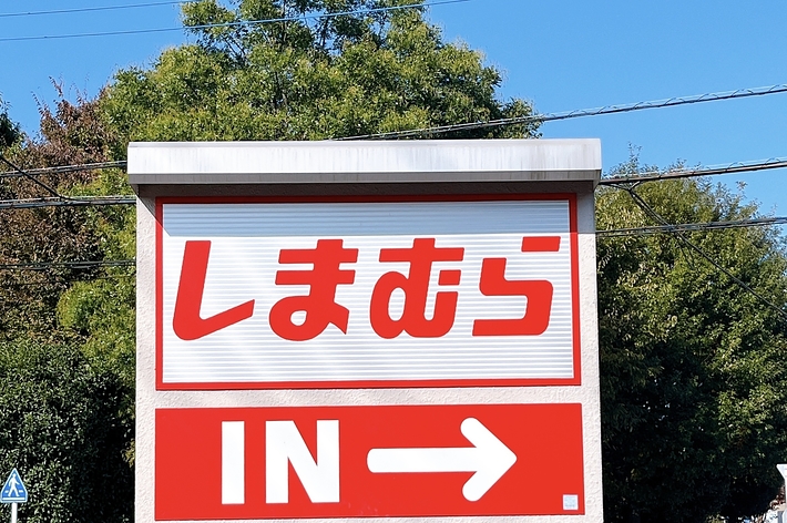 Signboard with Japanese text at the top and &lsquo;IN&rsquo; with an arrow pointing right below it, indicating an entrance