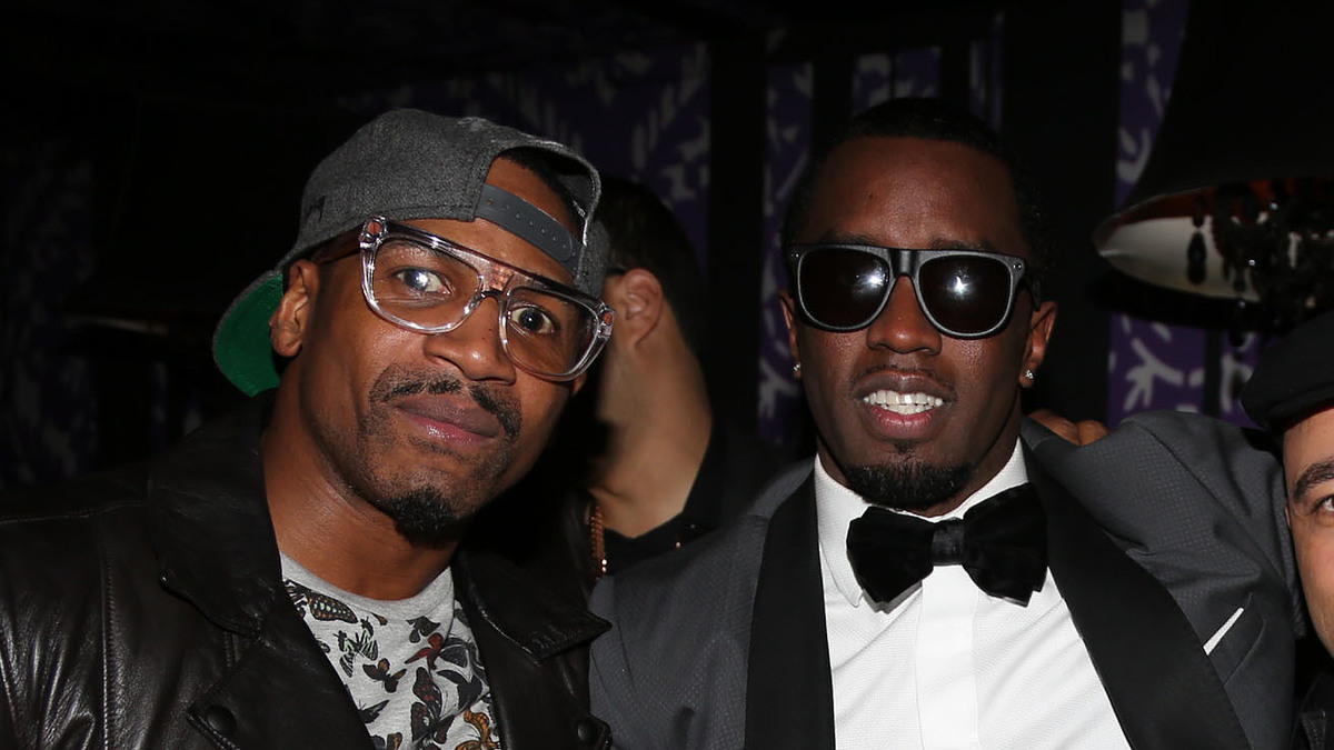Diddy Grins as He Chills with Stevie J in Miami Following Home Raids