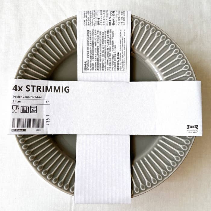 IKEA（イケア）のおすすめプレート「STRIMMIG ストリミグ サイドプレート」