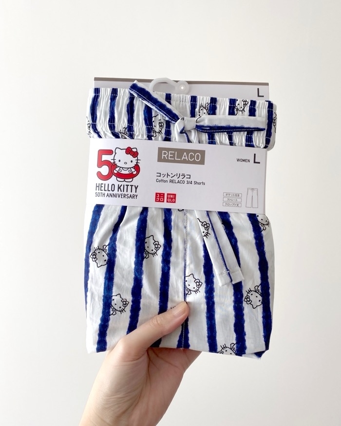 ユニクロのおすすめアイテム「ハローキティ 50th アニバーサリー コットンリラコ」