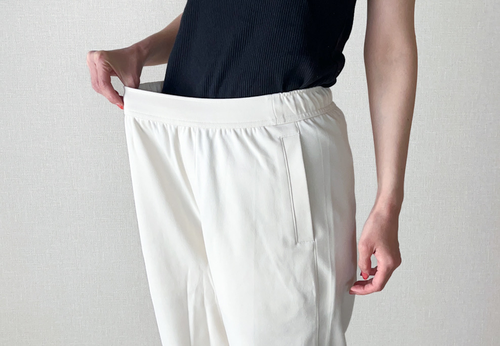 ユニクロのおすすめアイテム「ダブルフェイスパンツ」