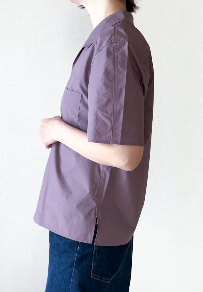 ユニクロのおすすめアイテム「ワイドカラーシャツ（半袖）」