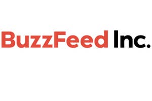 BuzzFeed Inc. logo with company name in bold uppercase letters
