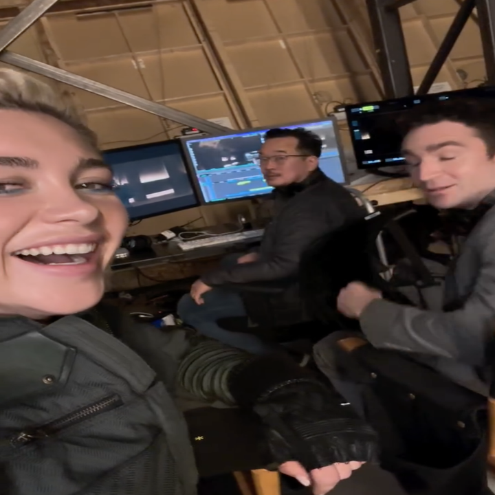 Florence Pugh Behind The Scenes Marvel's Thunderbolts