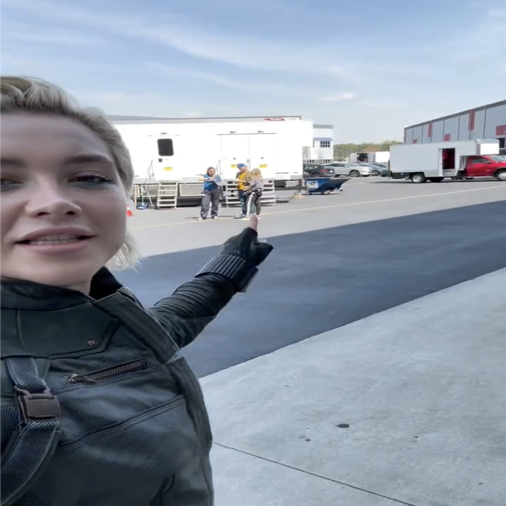 Florence Pugh Behind The Scenes Marvel's Thunderbolts