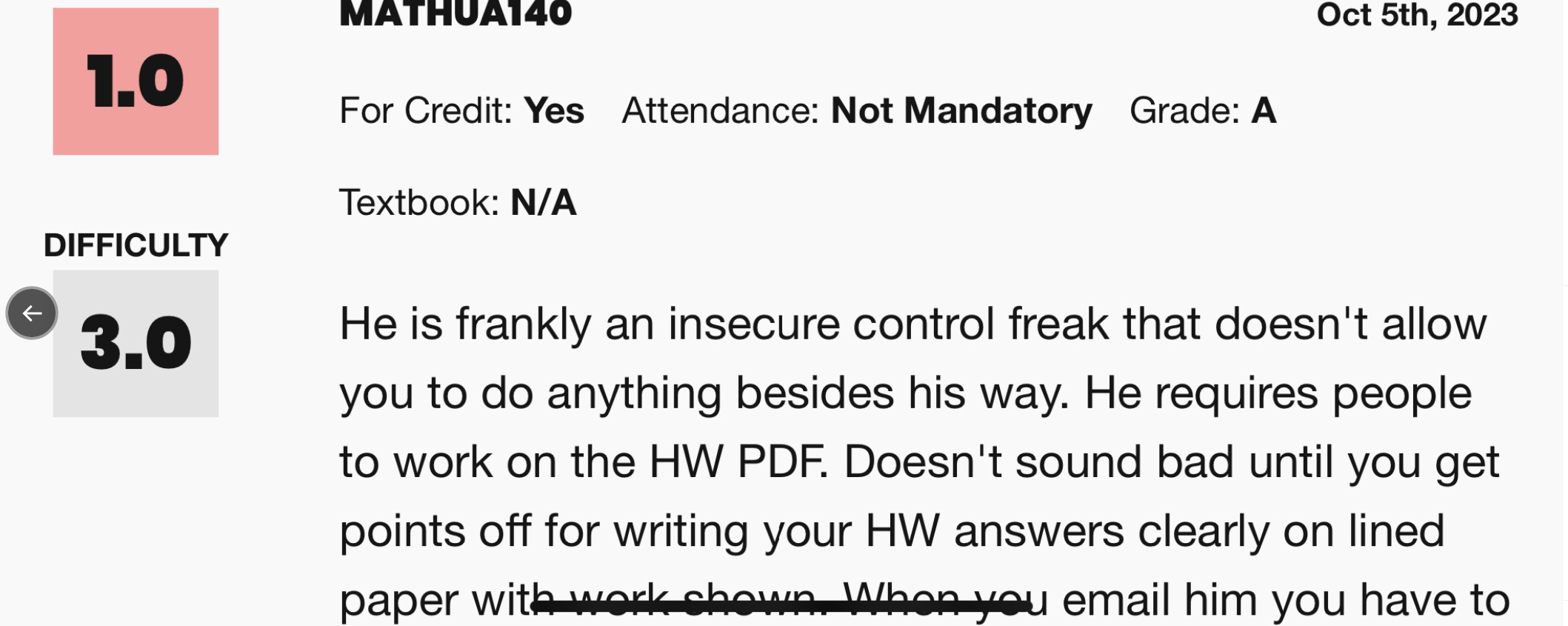 he is frankly an insecure control freak that doesn&#x27;t allow you to do anything besides his way