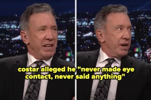 Tim Allen's costar alleged he "never made eye contact, never said anything"