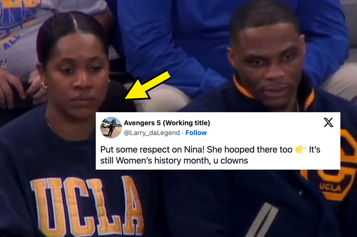 Women Are Exhausted After Former UCLA Star Nina Westbrook Was
Seemingly Ignored At A Game While Her Husband Was Praised