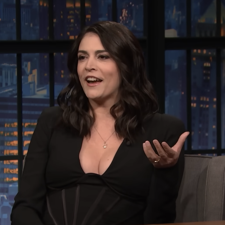 Cecily on the talk show