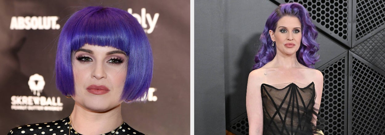 Kelly Osbourne in different outfits one