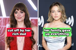 Dakota Johnson was cut off by her rich dad, but Sydney Sweeney's family gave up everything