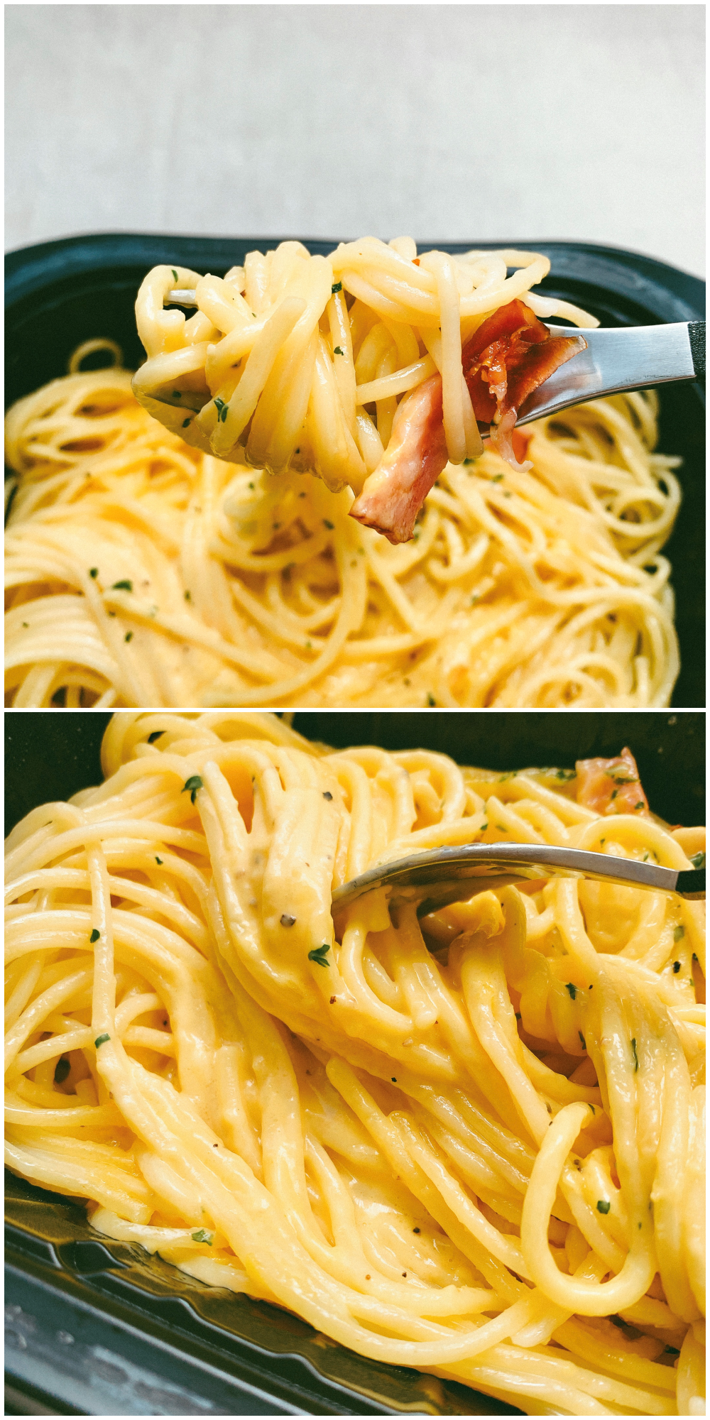 FamilyMart(ファミリーマート)のおすすめの冷凍麺「3種チーズと北海道産生クリームのコクカルボナーラ」