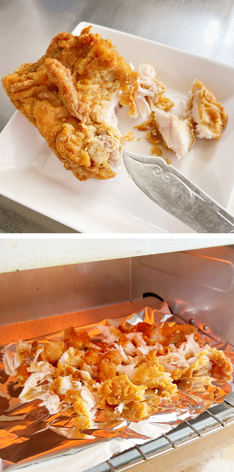 KFC（ケンタッキー・フライド・チキン）のアレンジレシピ「ガーリックTKG」