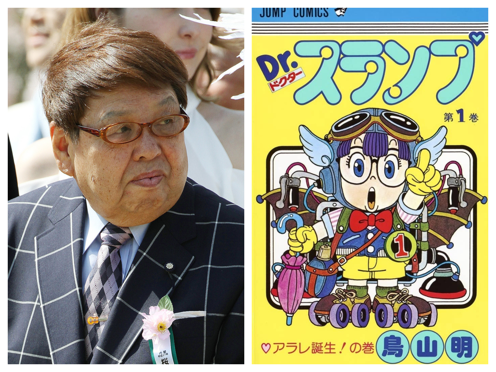 アラレちゃんとドリフの夢のコラボ。高木ブーが描いた追悼