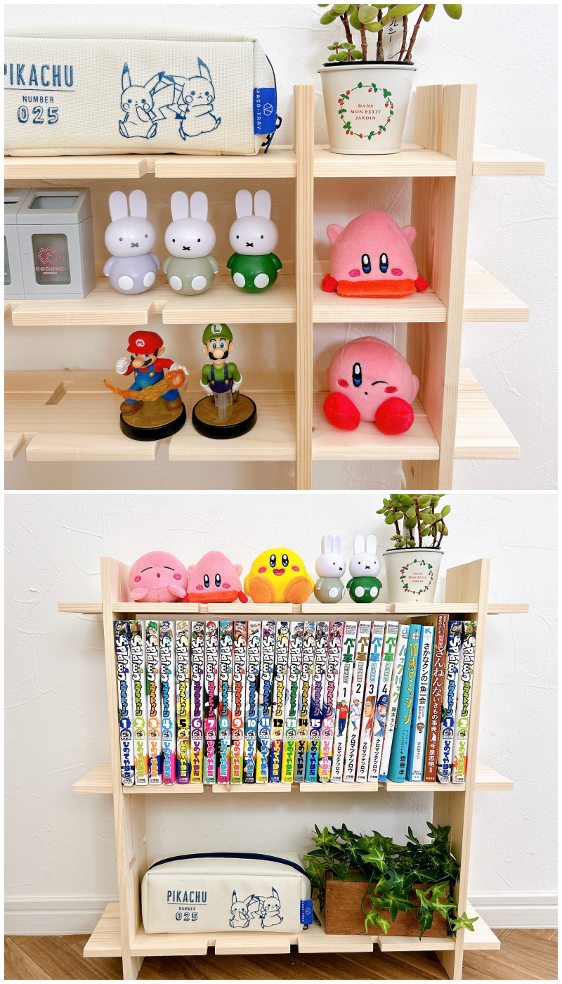 カインズのオススメのグッズ「Kumimoku 差し込みラック セット」