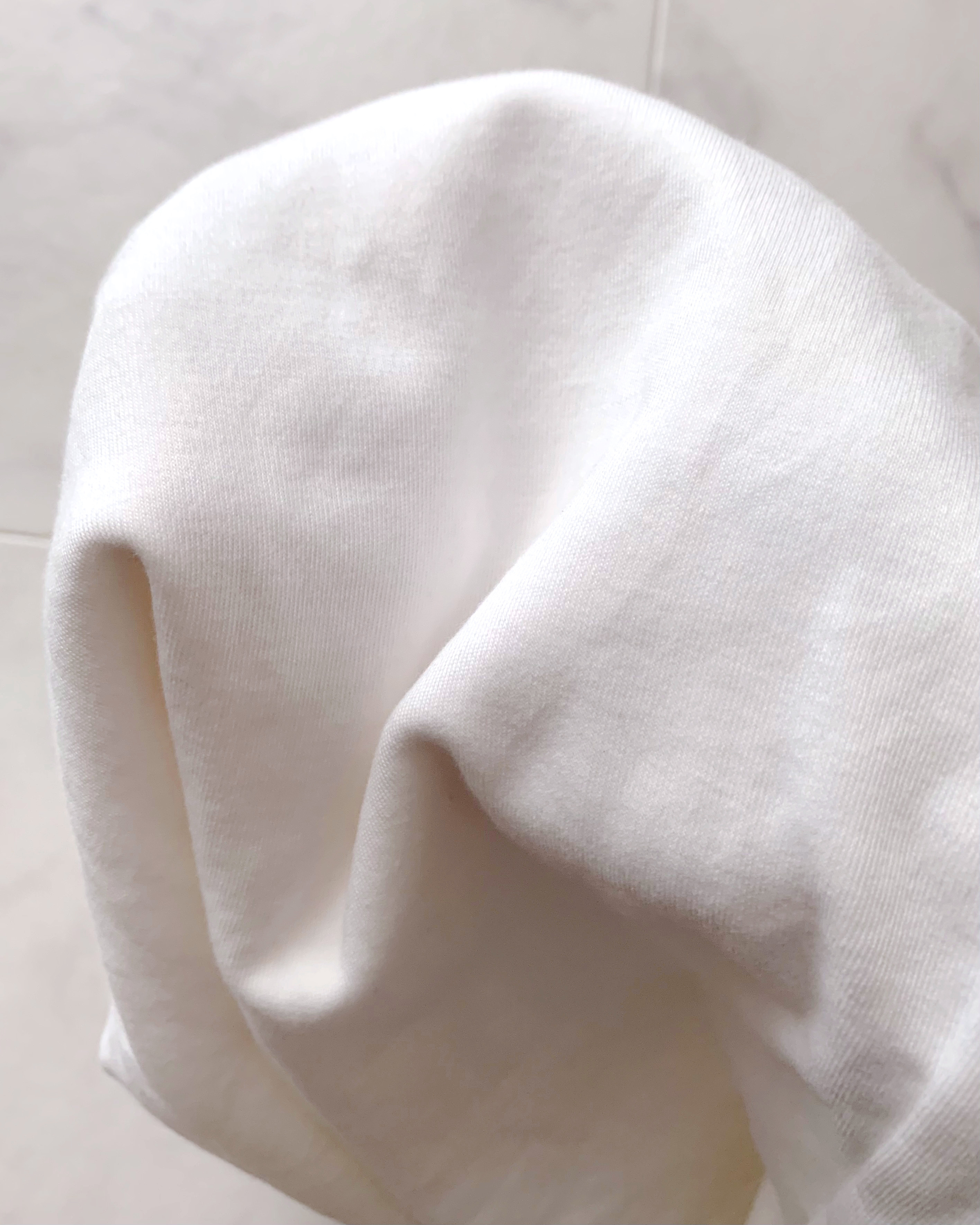 GUのおすすめファッションアイテム「コットンスムースクルーネックT(半袖)」