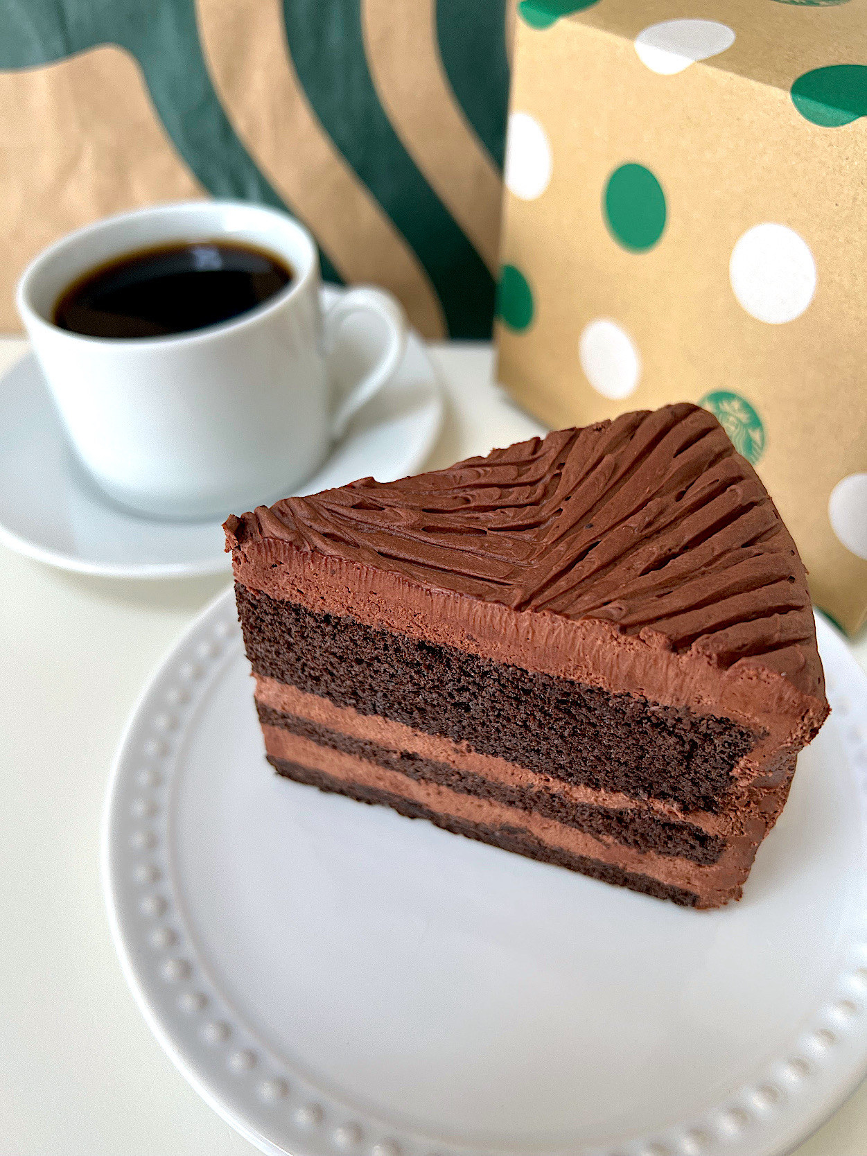 Starbucks Coffee(スターバックスコーヒー)のおすすめスイーツ「チョコレートケーキ」
