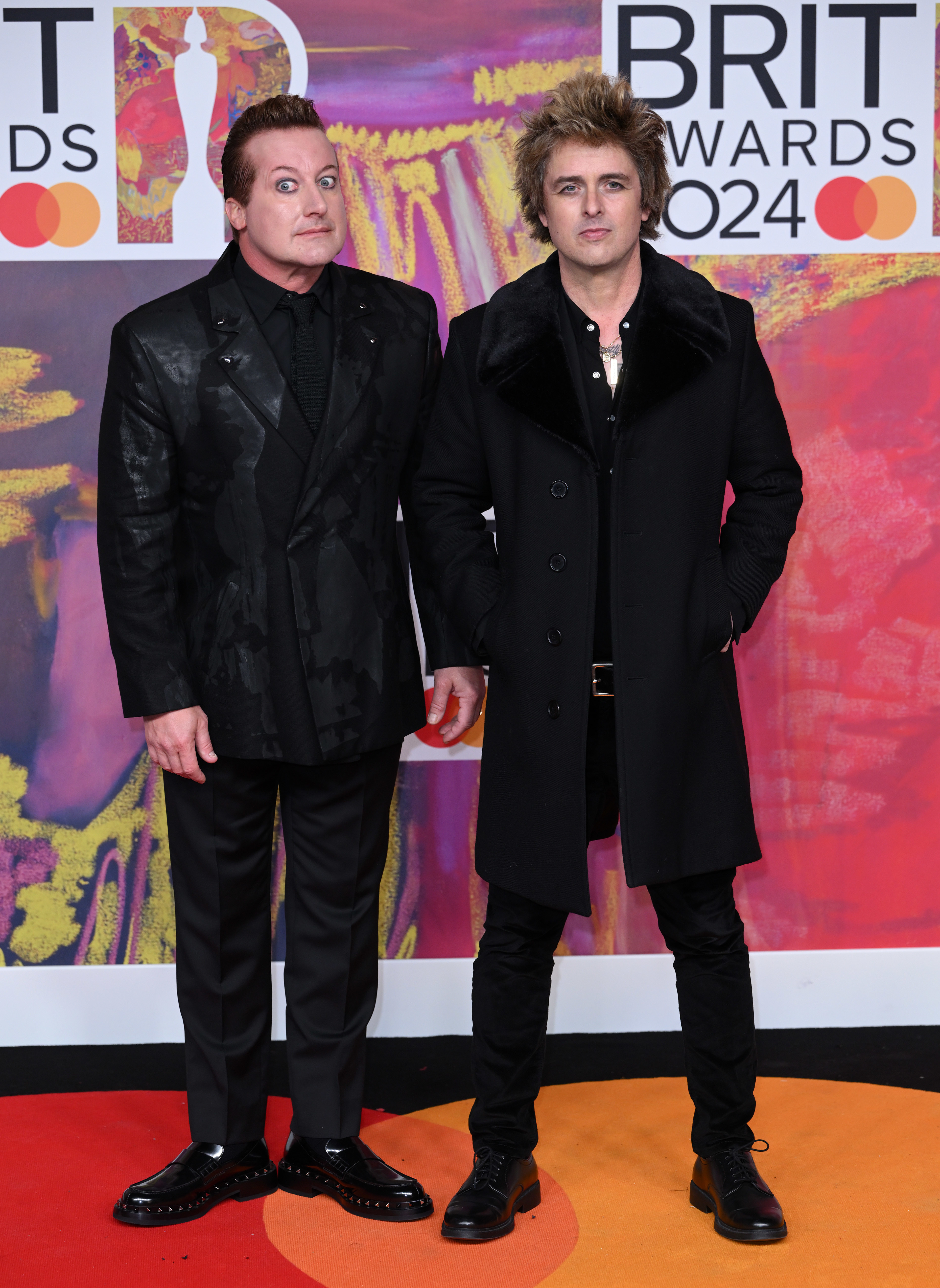 Tré Cool and Billie Joe Armstrong of Green Day