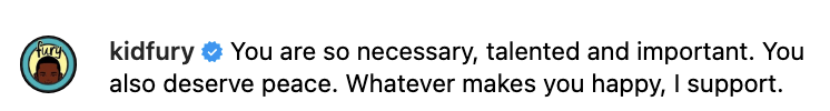 you are so necessary talented and important, you also deserve peace