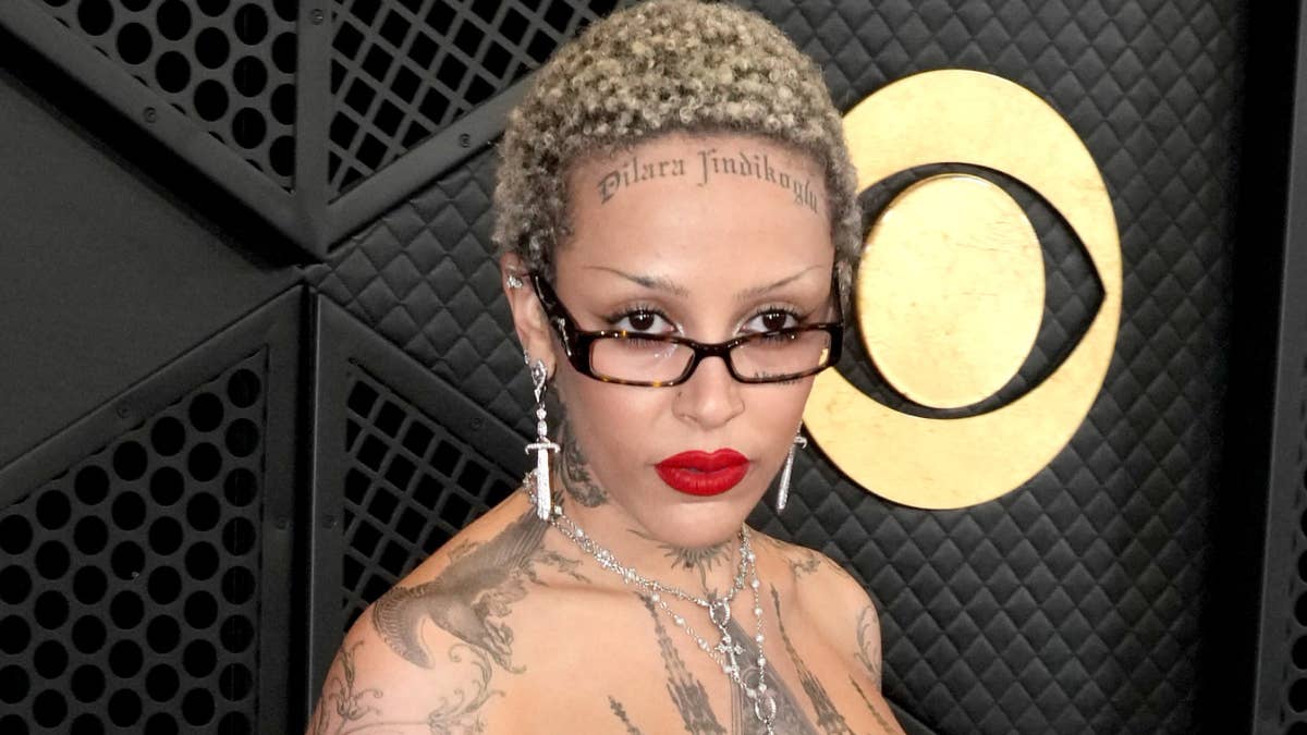 The rapper revealed the cover art to her next single "MASC," which showed a close up of her hair.
