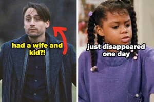 Roman from Succession and Judy from Family Matters