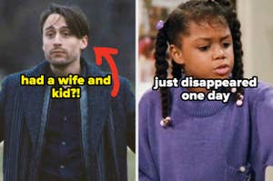 Roman from Succession and Judy from Family Matters