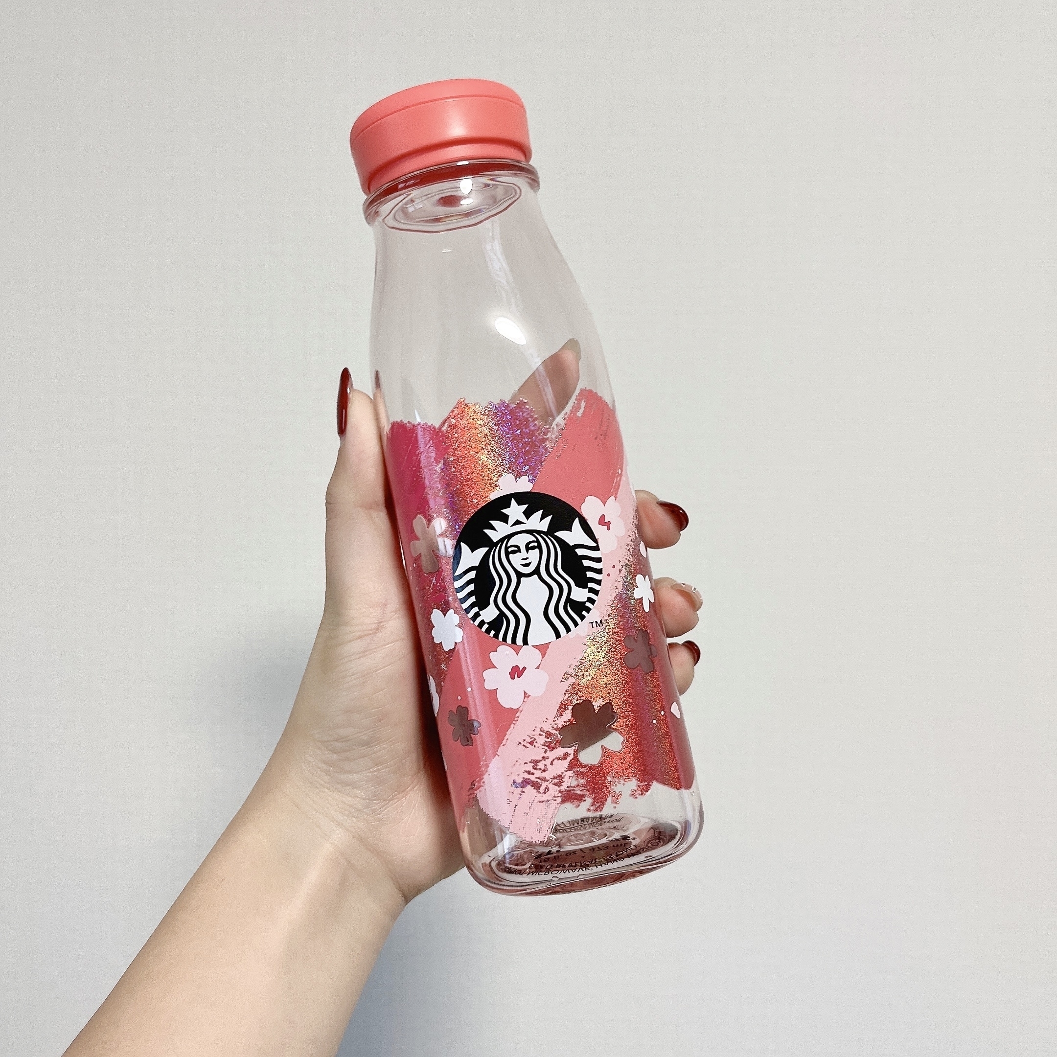 Starbucks Coffee(スターバックスコーヒー)のオススメのボトル「SAKURA2024ボトルブラッシュピンク473ml」