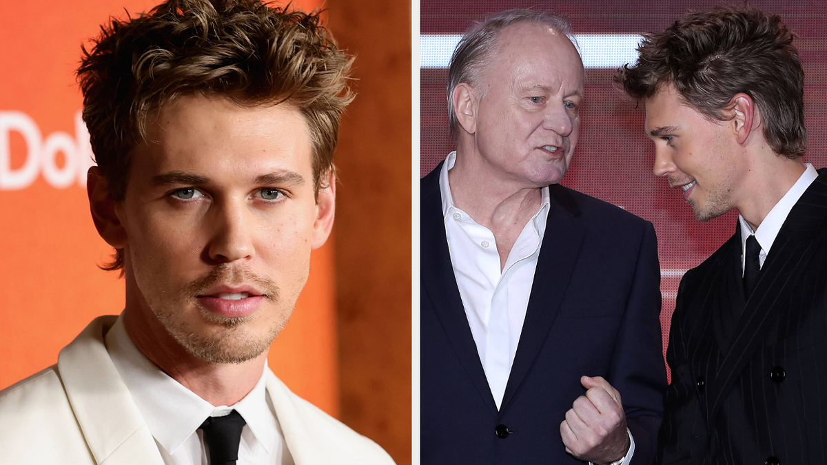 Austin Butler Discusses Improvised Kiss With Stellan Skarsgård In 