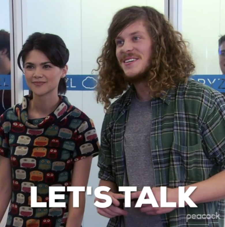 Blake Anderson on &quot;Parks &amp;amp; Rec&quot; saying let&#x27;s talk