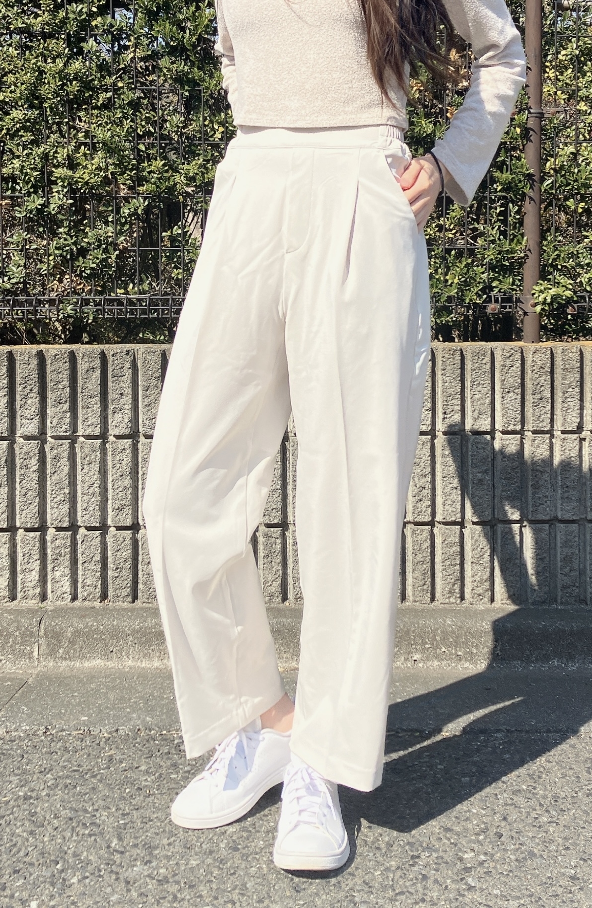 Honeys(ハニーズ)のおすすめボトムス「美ージーストレート(股下65cm)」