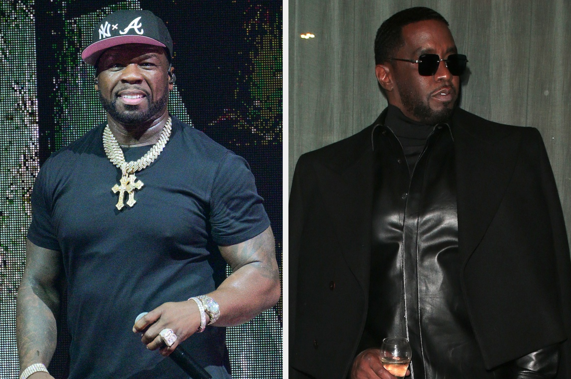 50 Cent Mocks Diddy Over Assault Claims at Phoenix Concert | Complex