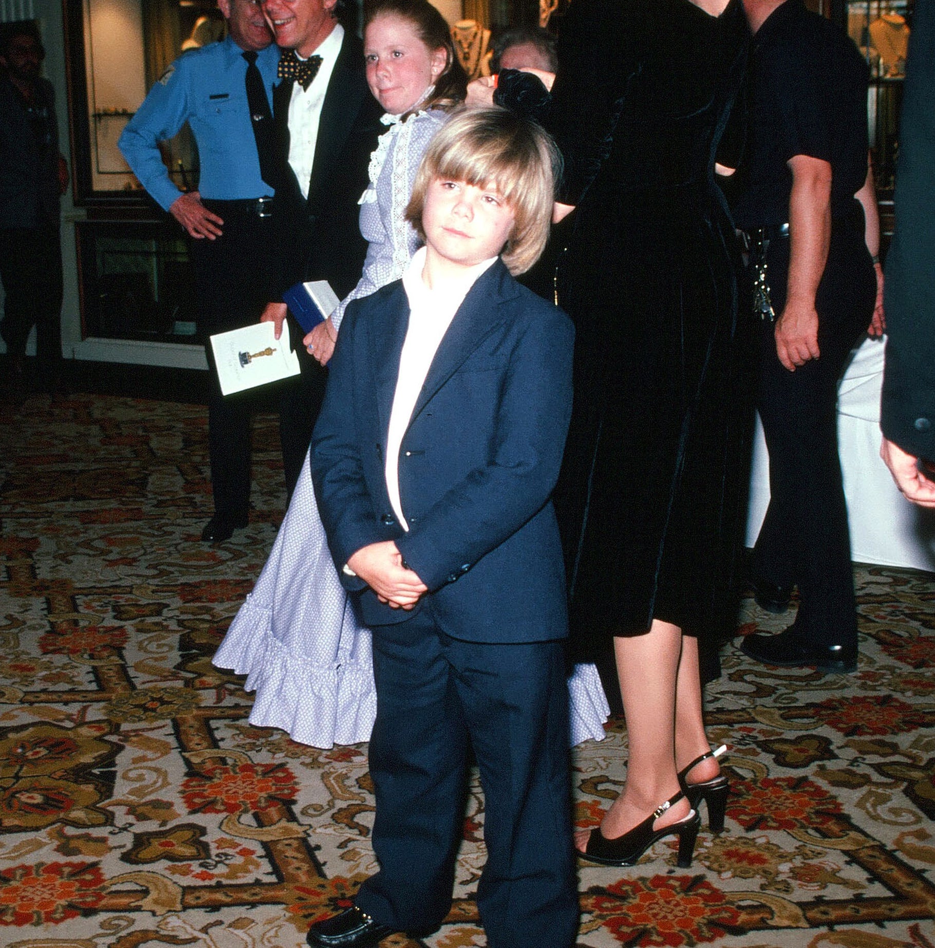 Young Justin Henry at the Oscars
