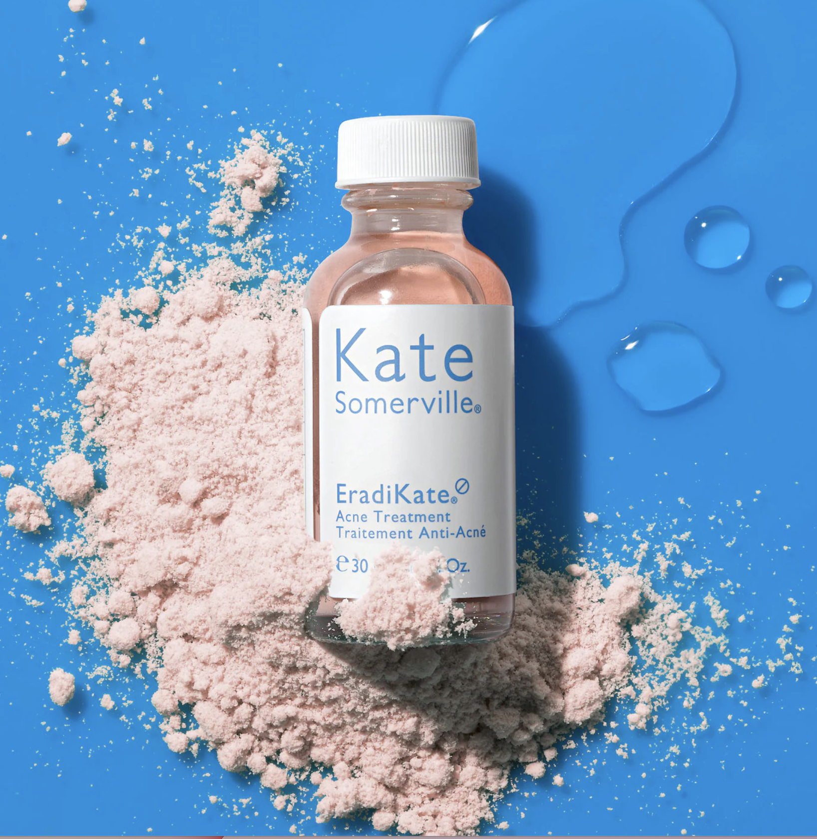 Bottle of Kate Somerville EradiKate acne treatment