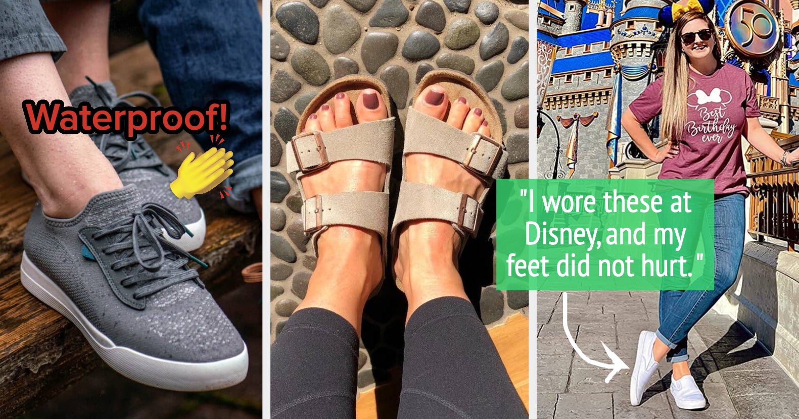 25 Comfortable Shoes Reviewers Have Worn On Vacation