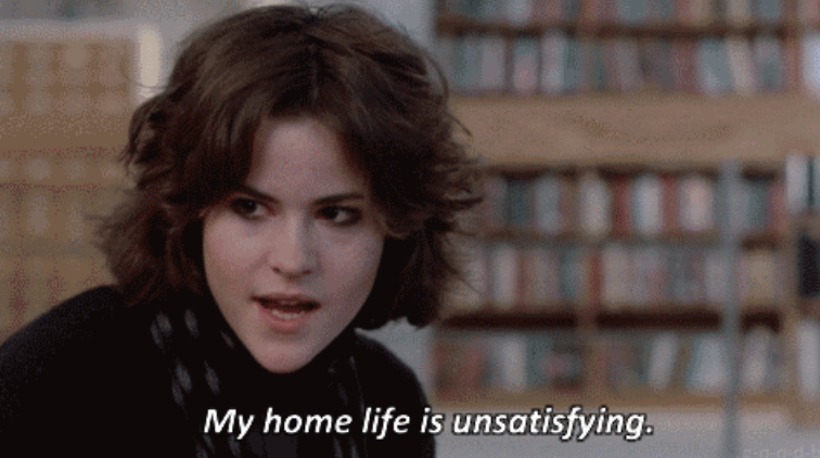 Ally Sheedy in &quot;The Breakfast Club&quot;