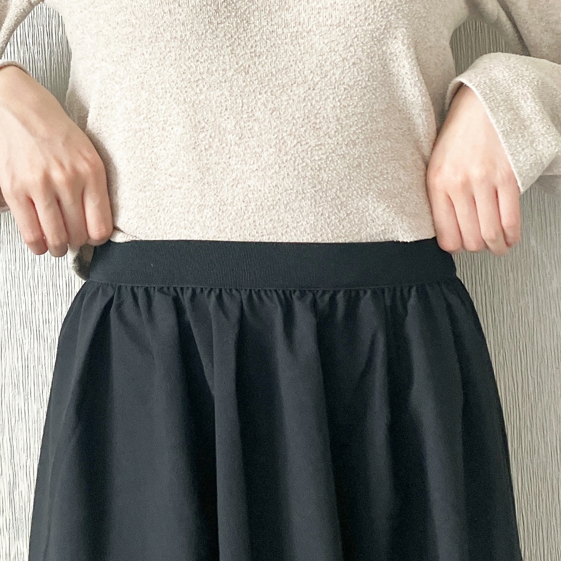 UNIQLO（ユニクロ）のおすすめスカート「ボリュームロングスカート（丈短め79～83cm）」