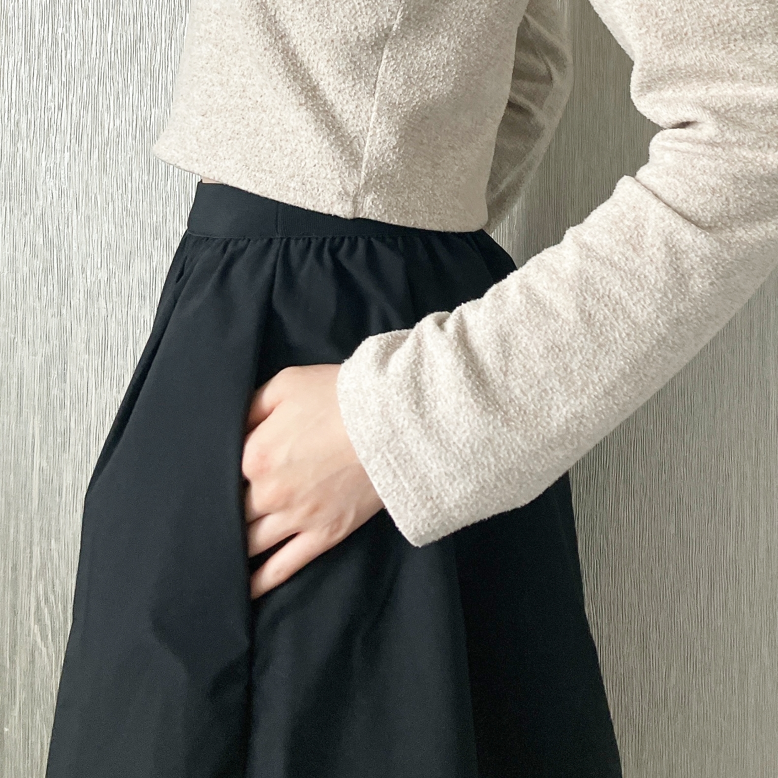 UNIQLO（ユニクロ）のおすすめスカート「ボリュームロングスカート（丈短め79～83cm）」
