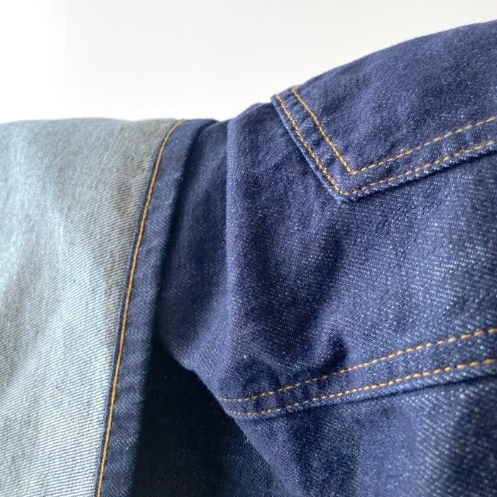 GUのおすすめファッションアイテム「デニムフロントスリットロングスカート(丈標準86.0~93.0cm)」