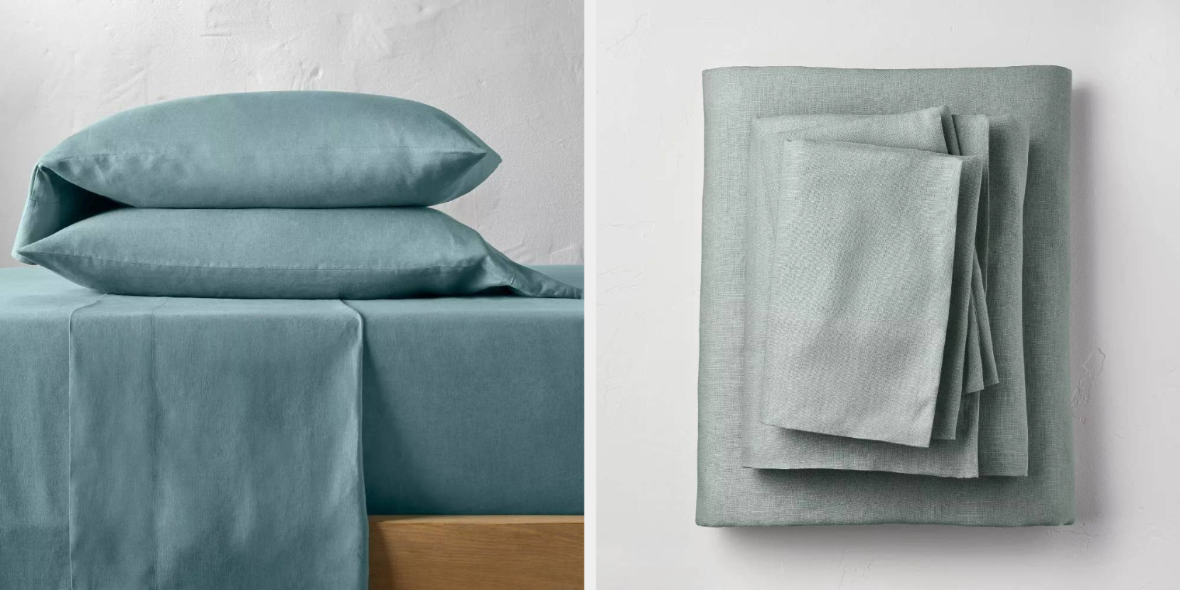 Full size 100% selling Linen Solid Sheet Set - Casaluna