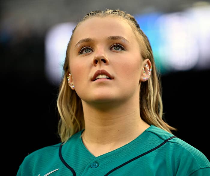An older JoJo in athletic attire with focused expression