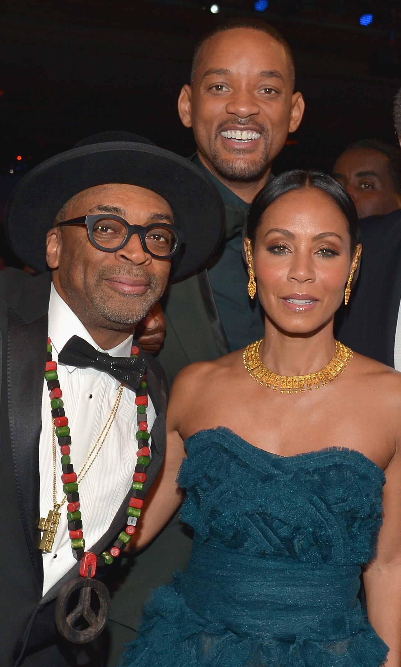 Jada, Will, and Spike at an event