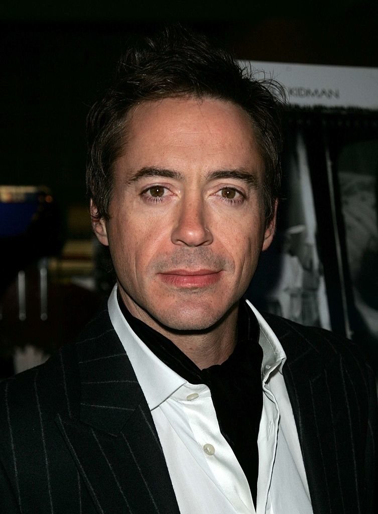 Closeup of Robert Downey Jr.