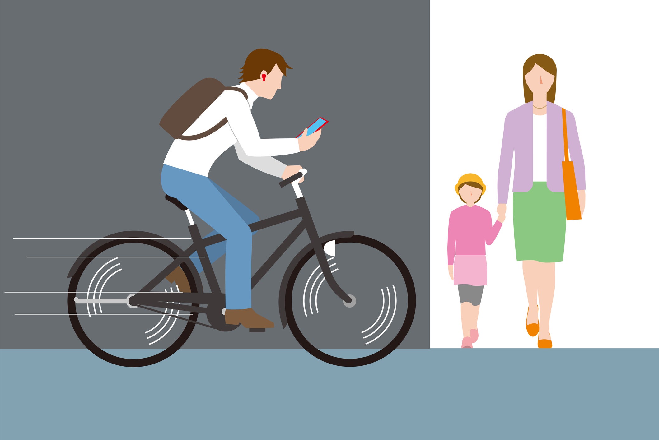自転車で「ながらスマホ」しても罰金1万2000円。納付しないとどうなる