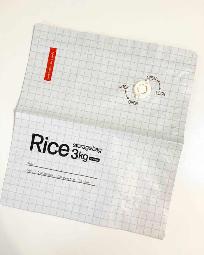 DAISO（ダイソー）のおすすめキッチン雑貨「お米のための保存袋」
