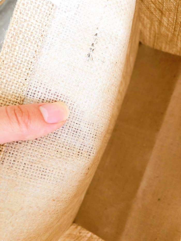 無印良品のオススメのバッグ「ジュート マイバッグ（A4）」