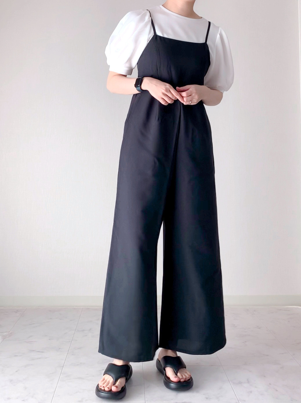 GU（ジーユー）のおすすめファッションアイテム「ボリュームスリーブT(5分袖)Z」