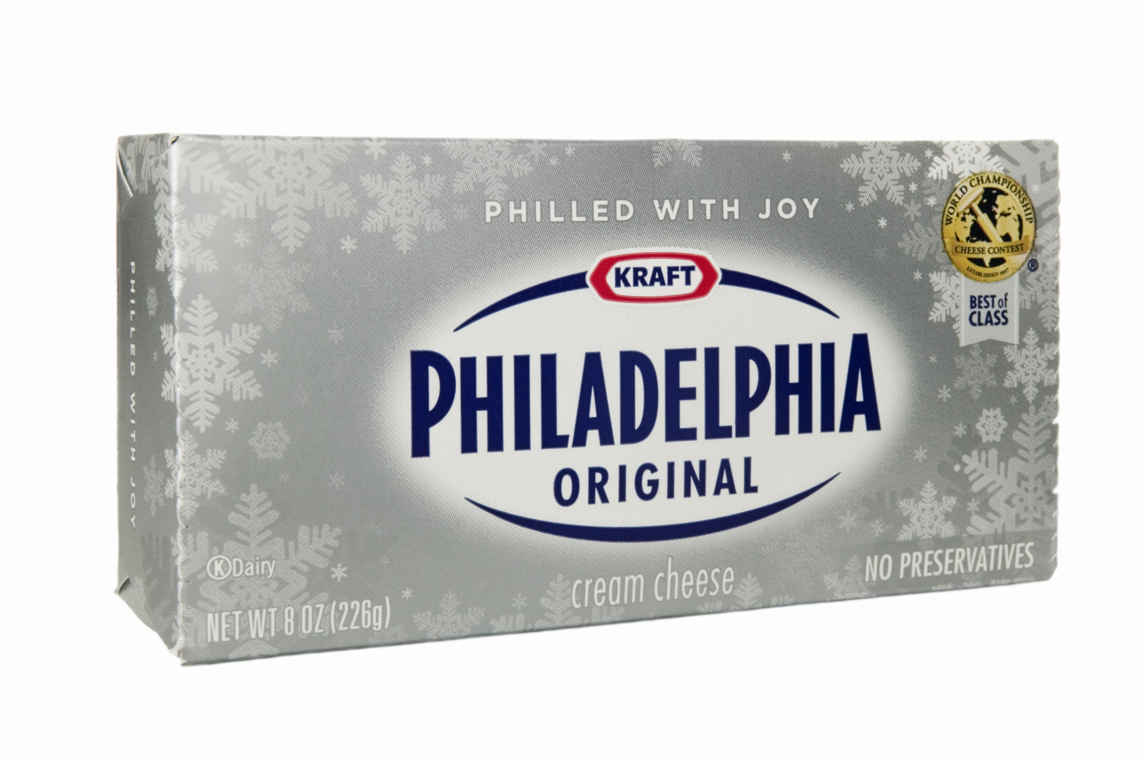 Philadelphia cream cheese package with &quot;Best in Class&quot; seal, for an article on Work &amp;amp; Money